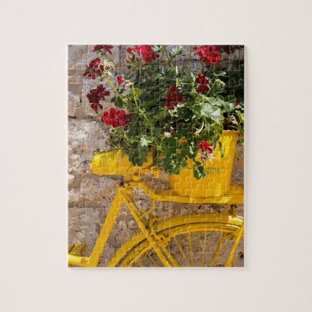 Puzzle Vélo jaune (Vertical)