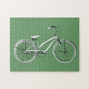 Puzzle vélo rétro