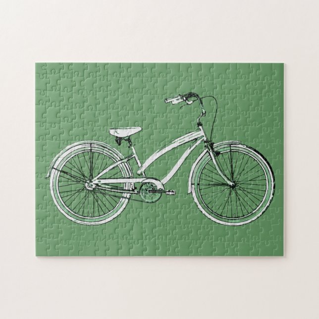 Puzzle vélo rétro (Horizontal)