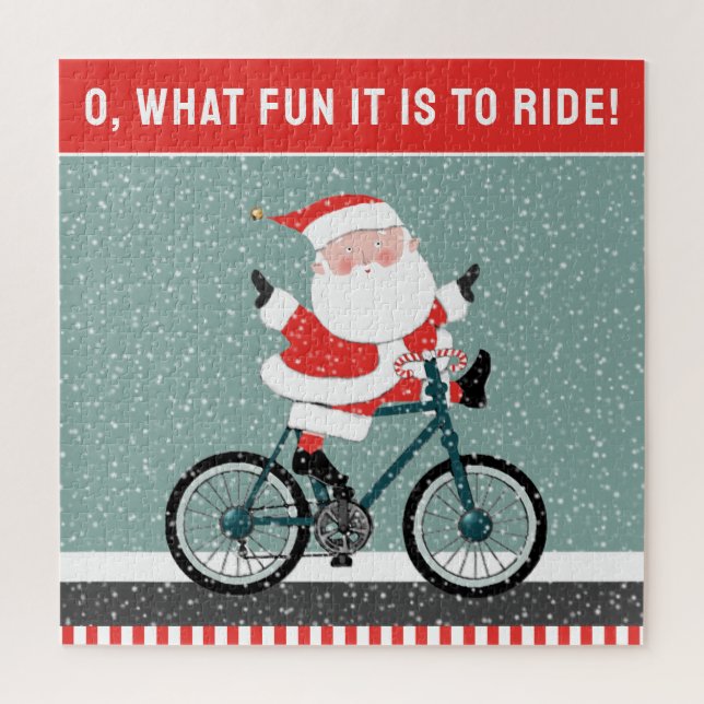 Puzzle Vélo Vélo Cadeau de vacances (Vertical)