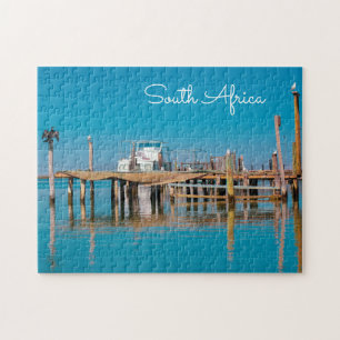 Puzzle Vélodrif côtier Afrique du Sud Paysage Bateau Bird