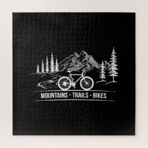 Puzzle Vélos Mountain Trail - Vélo cycliste Rider