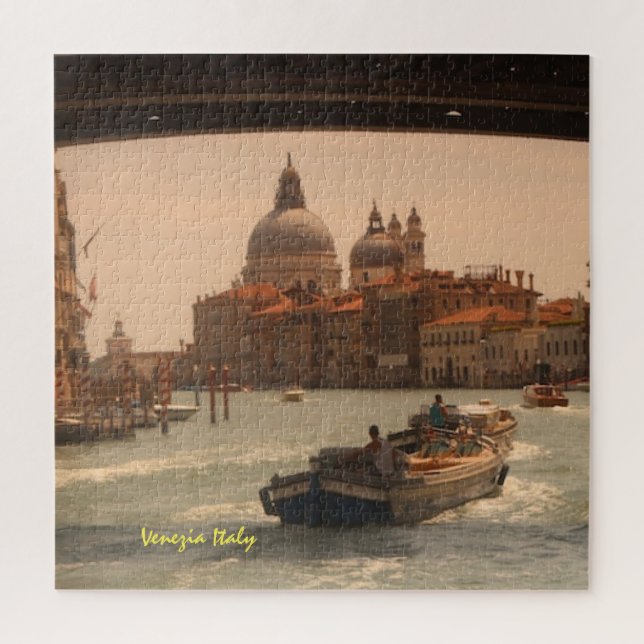 Puzzle Venise Italie Grand Canal Vintage (Vertical)