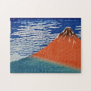 Puzzle Vent du sud, temps clair, 1830-1833 par Hokusai
