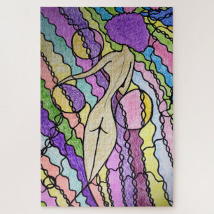 Puzzle Vent multicolore