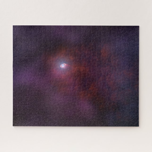 Puzzle Vent Pulsar D'Une Étoile Neutron. (Horizontal)