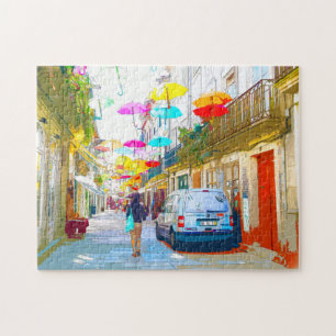 Puzzle Véritable Portugal - Festival des parapluies puzzl