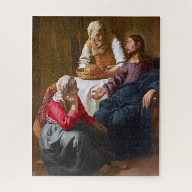 Puzzle Vermeer - Christ dans la Maison de Martha et Marie (Vertical)