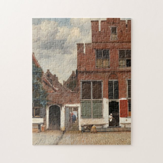 Puzzle Vermeer, Little Street - Art (Vertical)
