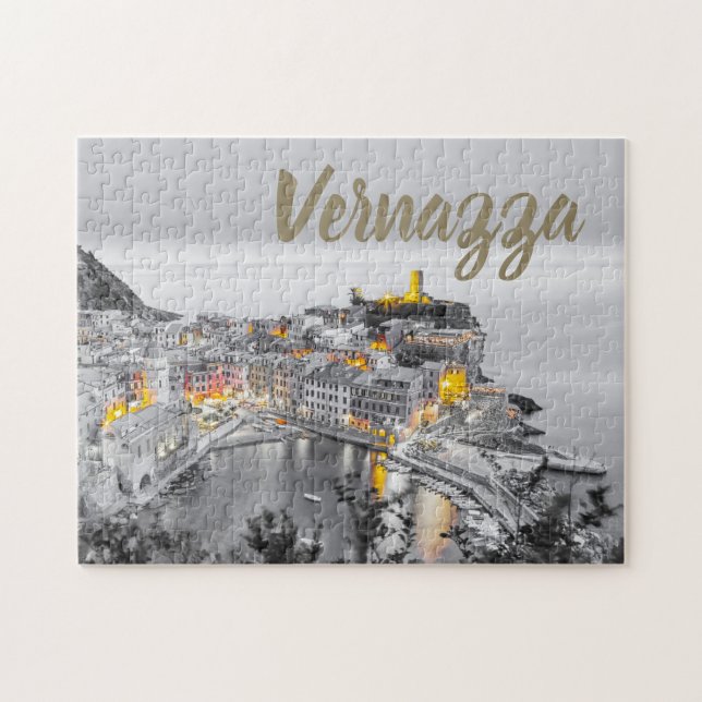 Puzzle Vernazza Cinque Terre Ligurie Italie (Horizontal)