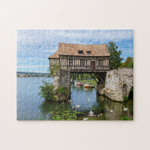 Puzzle Vernon Vieux moulin - Normandie, France