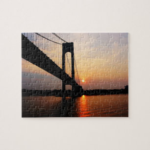 Puzzle Verrazano Bridge at Dawn