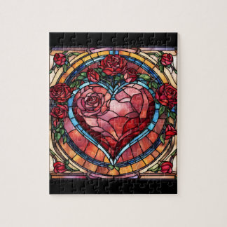 Puzzle Verre tendu Le coeur de la Saint Valentin