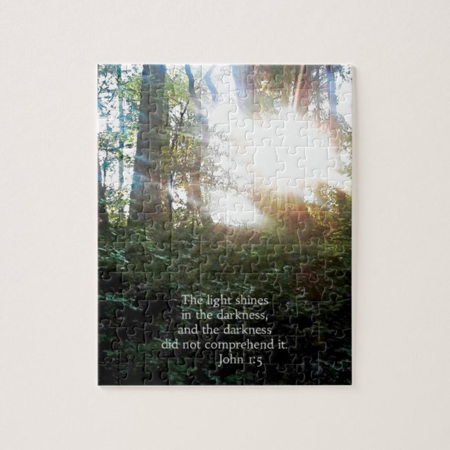 Puzzle Vers chrétien Sun Creationarts de bible d'écriture (Vertical)