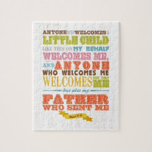 Puzzle Verse biblique de la littérature chrétienne - Mark