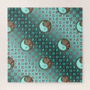 Puzzle Verseau & Lapin de Terre
