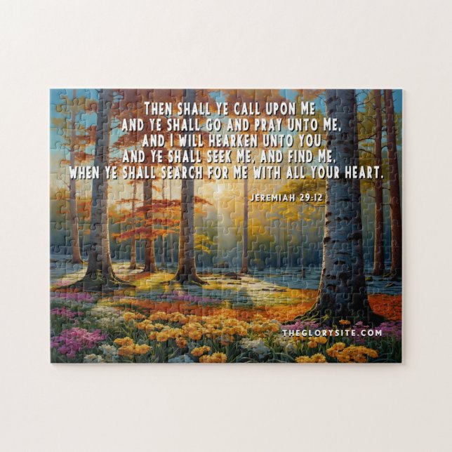 Puzzle Verset biblique (Horizontal)