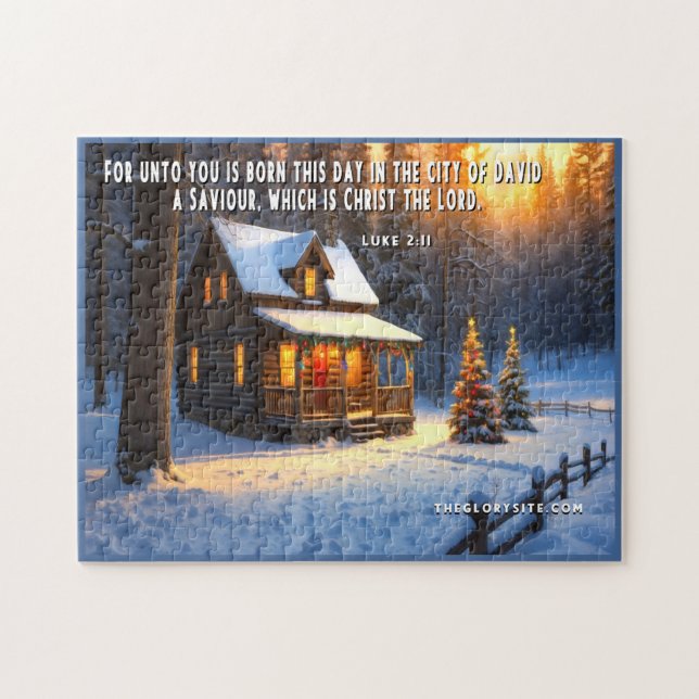 Puzzle Verset biblique (Horizontal)