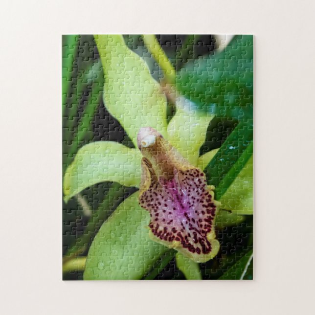 Puzzle vert d'orchidée (Vertical)