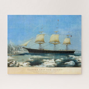 Puzzle Veste rouge Clipper Ship 1854