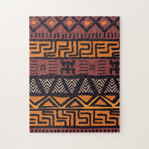 Puzzle Vibes Africaines Ethniques En Style Bohème