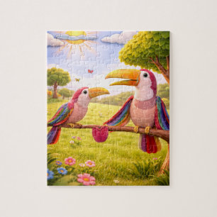 Puzzle Vibrations de Bonne Humeur : Encadré Ultime de Joi