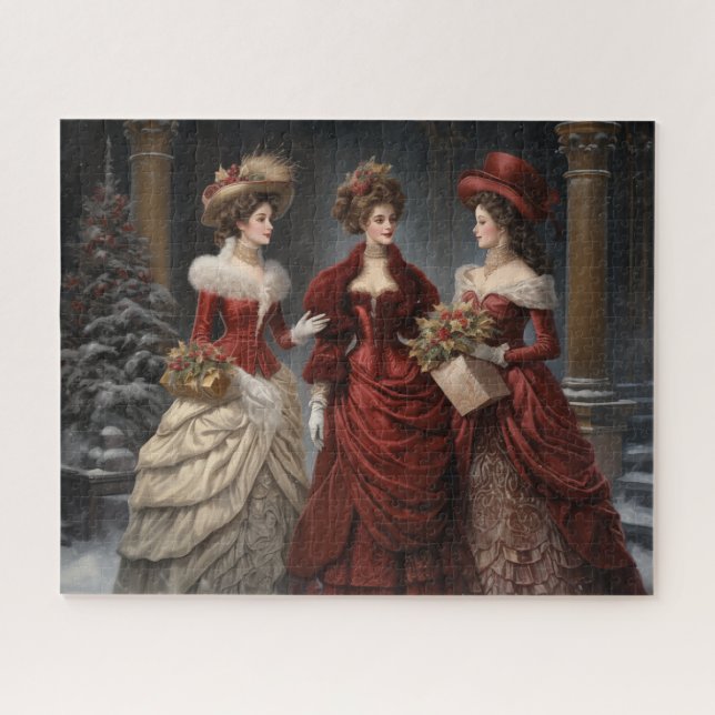 Puzzle Victorian Ladies (Horizontal)
