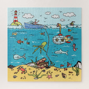 Puzzle Vie marine Sous La Mer