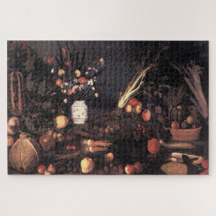 Puzzle Vie morte aux fleurs et aux fruits - Caravaggio