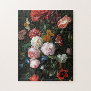 Puzzle Vie morte avec fleurs   Jan Davidsz de Heem