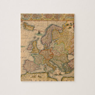 Puzzle Vieille carte de l'Europe
