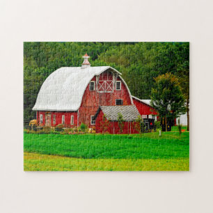 Puzzle Vieille grange Wisconsin.