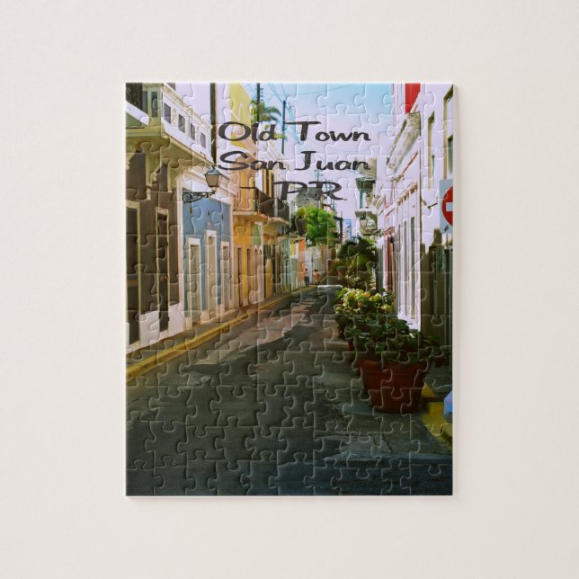 Puzzle Vieille ville San Juan Porto Rico (Vertical)
