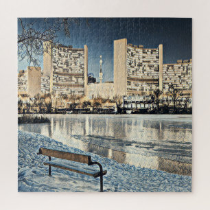 Puzzle Vienne peinte 1