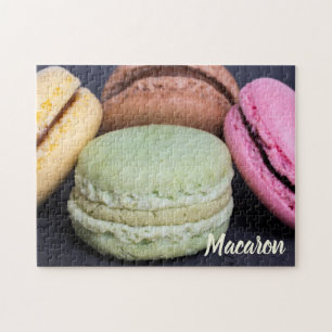 Puzzle Viennoiseries Macaron pour le cadeau de dent sucré