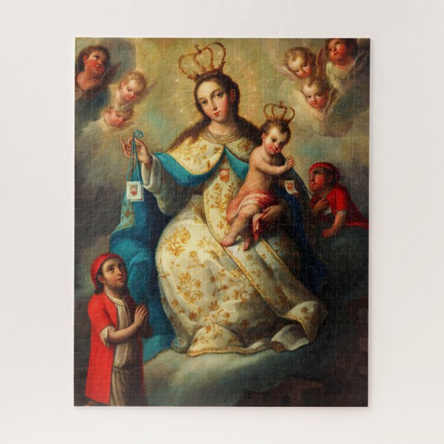 Puzzle Vierge de la miséricorde par José de Paez (Vertical)