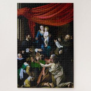Puzzle Vierge du Rosaire, Caravaggio