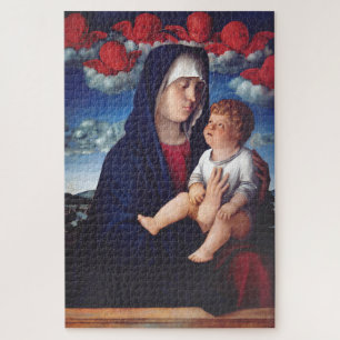 Puzzle Vierge Marie et Enfant Art Religieux Classique