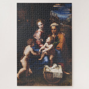 Puzzle Vierge Marie et Enfant avec Jean-Baptiste