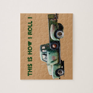 Puzzle Vieux camion : Il est comment je roule