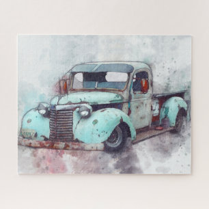 Puzzle Vieux camion rouillé Vintage