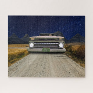 Puzzle Vieux chauffeur Zombie du camion de ramassage Vint