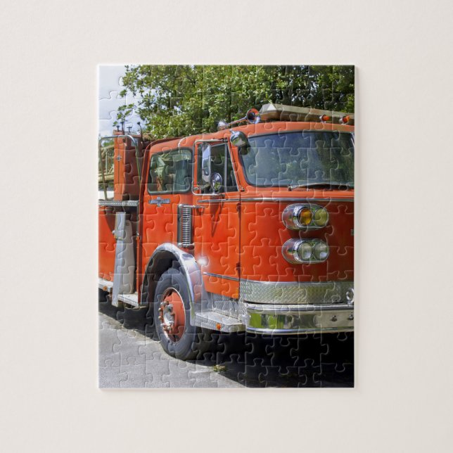 Puzzle Vieux Firetruck (Vertical)
