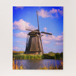 Puzzle Vieux moulin néerlandais