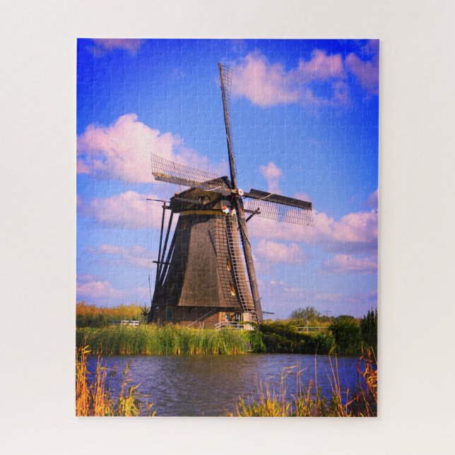 Puzzle Vieux moulin néerlandais (Vertical)