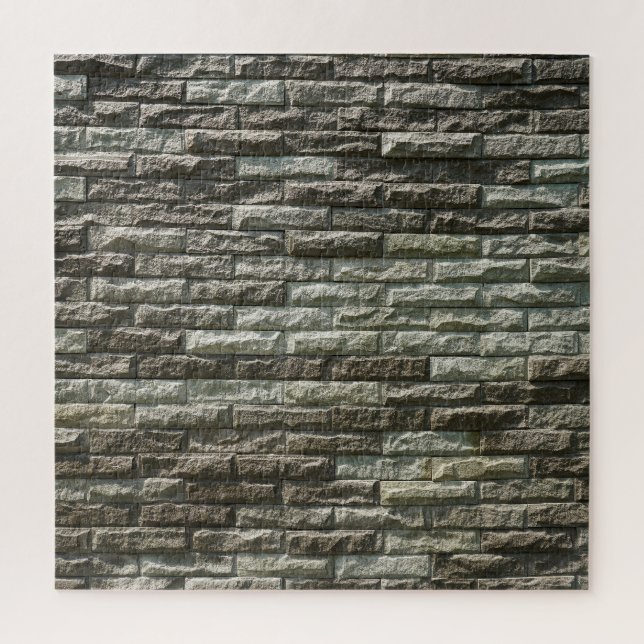 Puzzle Vieux mur de briques : Texture dénudée (Vertical)