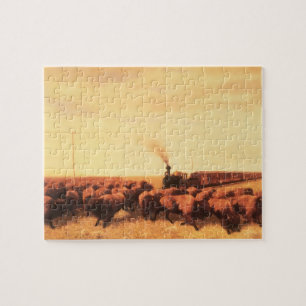 Puzzle Vieux Ouest américain, Bloqué par NH Trotter