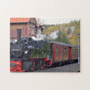 Puzzle Vieux trains allemands.