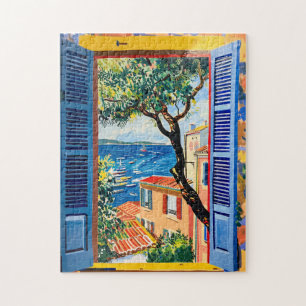 Puzzle View de Mediterranean sea