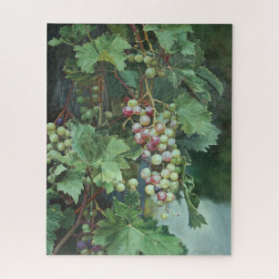 Puzzle Vigne Réaliste avec Feuilles – Art Fin